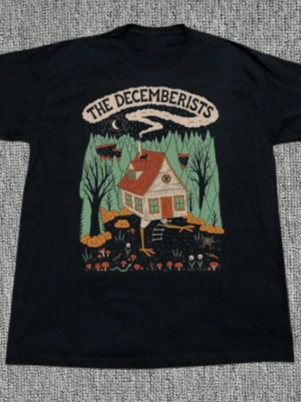 The Decemberists Black Short Sleeve T-Shirt